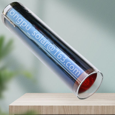 china solar evacuated tube three-target all glass vacuum tubes 58x1800 solar water heater tubes