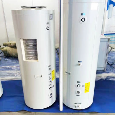 Micro Channel External Coil Air Source Heat Pump Water Tank For Heating And Hot Water Supply
