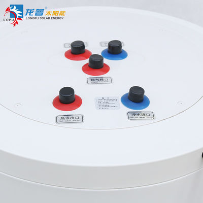 Solar Water Heater  80L 100L 120L Enamel Solar Water Tank With Corrugated Small Tank Heat Exchanger