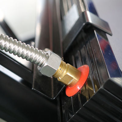 135L Enamelling steel Cylinder Rooftop Compact Solar Water Heater flat plate collector water heater