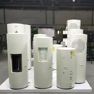 Household 80L Capacity Inner coil Air Source Heat Pump How Water Tank made of Enamel Steel Plate