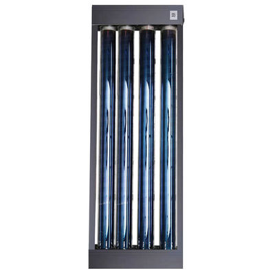 Eco-Friendly Solar Energy Tankless Water Heaters Pros And Cons-Vacuum Tube Solar Collector Installed On Wall