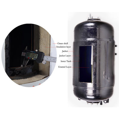 60L 80L 100l 120l jacket heat exchange Enamel Water Tank  solar Water Heater vertical installation