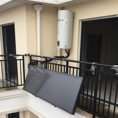120L Flat Plate Collector Hot Water Solar Heater Split Solar Hot Water System With Antifreeze Fluid Circulation