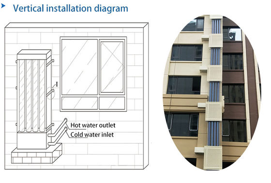 New Product Tankless Solar Water Heater Made In China Produced By Longpu Solar